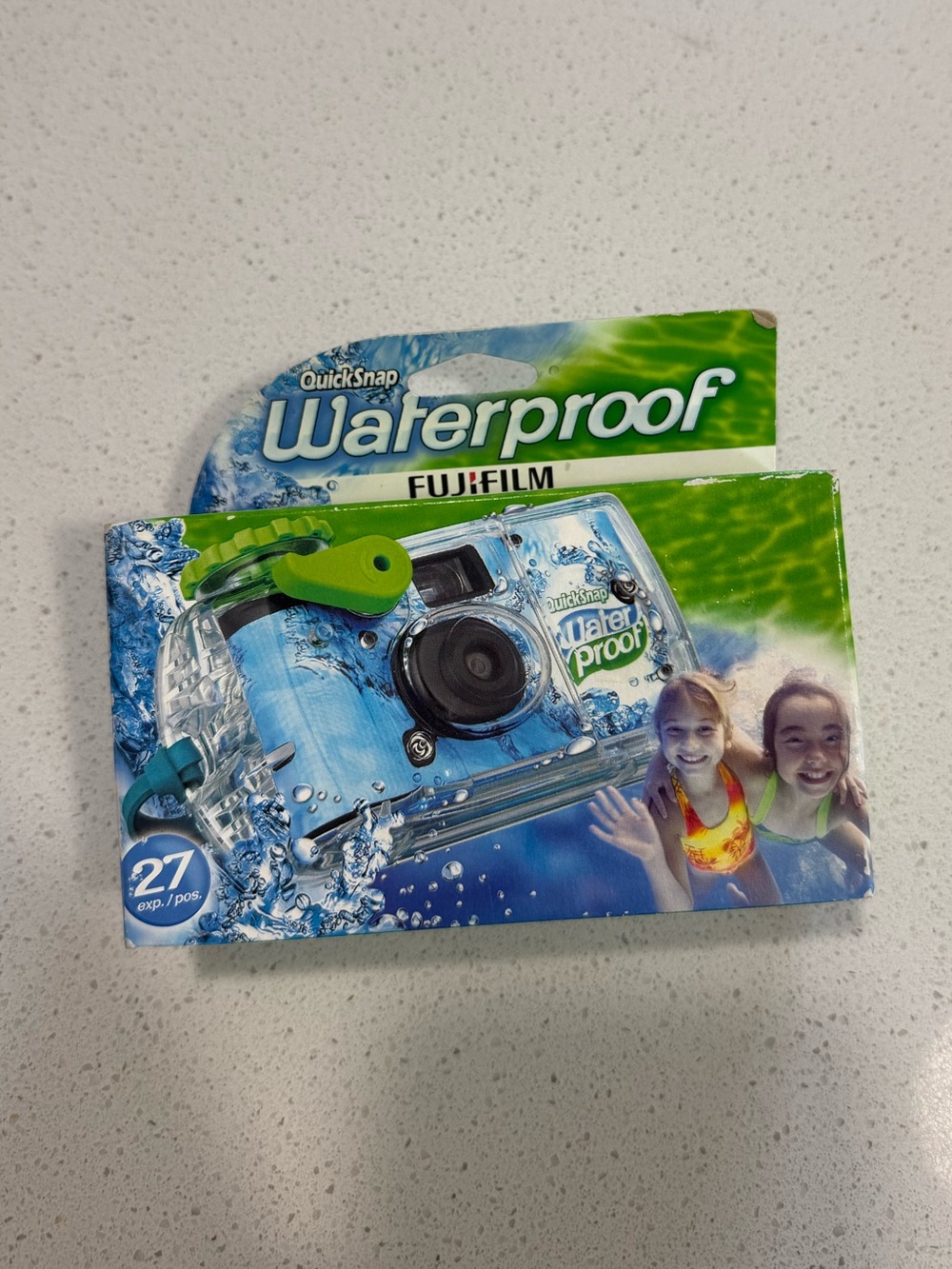 Expired Fujifilm Quick Snap Waterproof Camera 27 Exp 35mm 800 Film